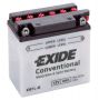 Автомобильный аккумулятор Exide MOTO EB7L-B 8А/ч-12V ст EN85 болт М6 обратная 135x75x133