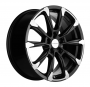 Легковой диск Khomen Wheels KHW1808 7,5x18 5x114,3 ET45 67,1 Black-FP